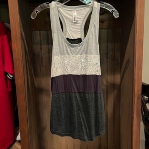NWOT s/m racer tank